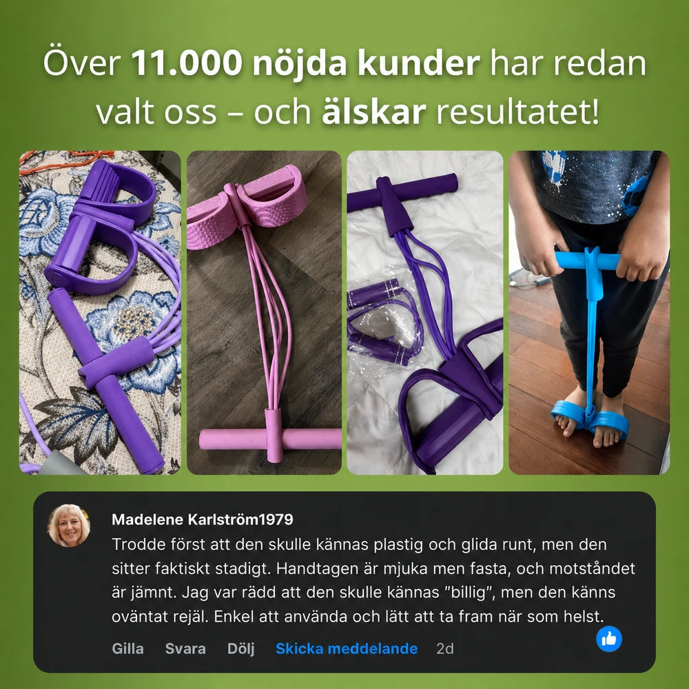 Velonu™ - Multifunktionell träningsband för hela kroppen